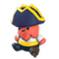 Pirate Plushie  - Rare from Rain Weather Update